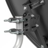 Parabole Acier 60 cm Anthracite