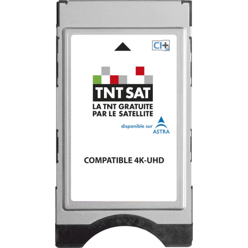 Triax Module TV TNTSAT CI+ 4K - UHD avec Carte