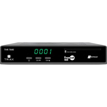 Triax THR 7640 Terminal FRANSAT UHD avec Carte