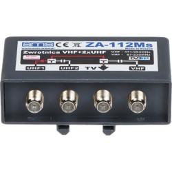 AMS ZA-112MS Coupleur de Bande 3 Entrées VHF/UHF/UHF LTE 700