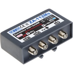 AMS ZA-112MS Coupleur de Bande 3 Entrées VHF/UHF/UHF LTE 700