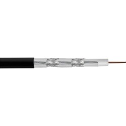 Câble Coaxial 18 PAtCa 135 dB 100 m Noir