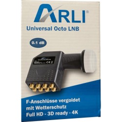 ARLI LNB Universel Octo 0,1 dB