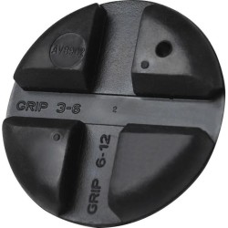 Grip Caoutchouc Noir Pour Câble
